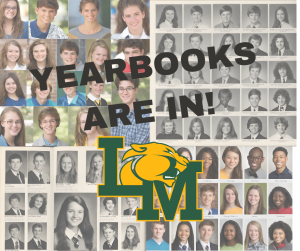 yearbooks are in